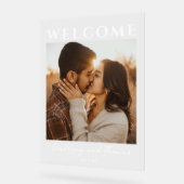 Romantic Warm Photo Acrylschild (Winkel)