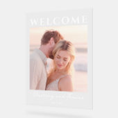 Romantic Warm Photo Acrylschild (Winkel)