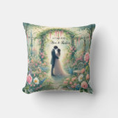 Romantic Wedding pastell Nr.3 Kissen (Vorderseite)