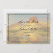 Romantic Western Ranch Wedding Save The Date (Vorderseite)