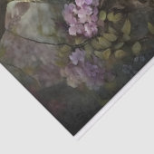 Romantic Wisteria Woman Portrait Decoupage Seidenpapier (Ausschnitt)