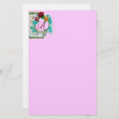 ROMANTİCA 3 MONOGRAMM BRIEFPAPIER (Vorne/Hinten)