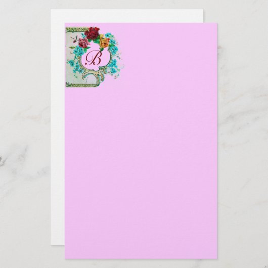ROMANTİCA 3 MONOGRAMM BRIEFPAPIER (Vorne/Hinten)