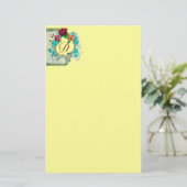 ROMANTİCA 3 MONOGRAMM BRIEFPAPIER (Stehend Vorderseite)