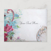 ROMANTICA Einladung nach Karte (Rückseite)