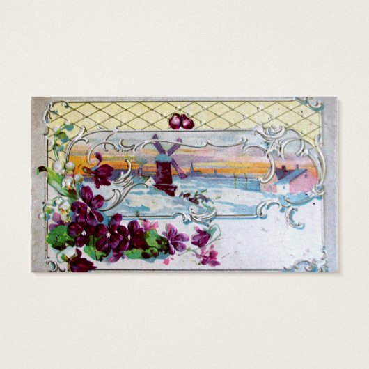 ROMANTICA Floral Rustikale Gastgeschenk Hochzeit , (Rückseite)