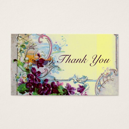 ROMANTICA Floral Rustikale Gastgeschenk Hochzeit , (Vorderseite)