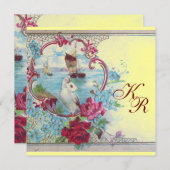 ROMANTİCA MONOGRAM ANKÜNDIGUNG (Vorne/Hinten)