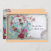 ROMANTICA MONOGRAM EINLADUNG (Vorne/Hinten)