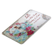 ROMANTİCA MONOGRAM, Save the Date Magnet (Linke Seite)