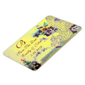 ROMANTİCA MONOGRAM, Save the Date Magnet (Linke Seite)