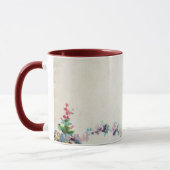 ROMANTICA Pink Blue White Wedding Floral Tasse (Links)