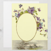 ROMANTİCA/VIOLET, lila, grün, creme (Vorne/Hinten)