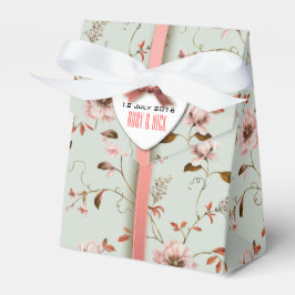 RomanticCharm Vintag Floral Wedding Collection Geschenkschachtel