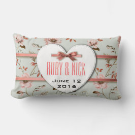 RomanticCharm Vintag Floral Wedding Collection Lendenkissen