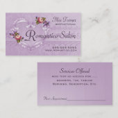 Romantico L Visitenkarte Terminkarte (Vorne/Hinten)