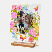 Romantics Blooming Garden Foto Lilac Acrylschild (Winkel)