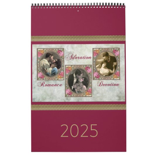 Romantik-, Anbetungs- und Hingabe-Kalender Kalender (Titelbild)