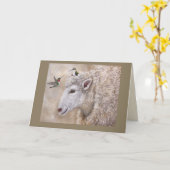 Romantik auf der Karte Wooly Acres (Gelbe Blume)