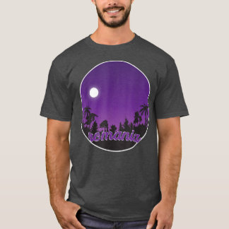 Romantik bei Nacht mit Palmen T-Shirt