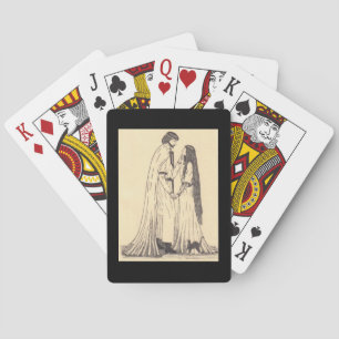 Romantik Blühte! Spielkarten