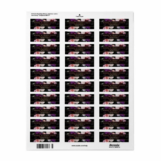 Romantik Dark Florals (Vorne)