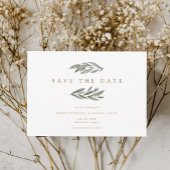 Romantik Evergreen Save the Date
