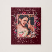 Romantik für die Frau I Liebe Valentinstag Puzzle (Vertikal)