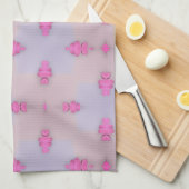 Romantik Handtuch (Viertel Falte)