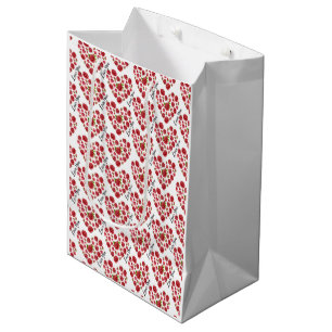 Romantik I Liebe Ihr Rote Rosen Herz Mittlere Geschenktüte