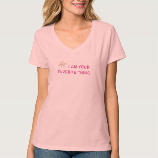 Romantik Ich bin dein Lieblingslied T-Shirt (Vorderseite)