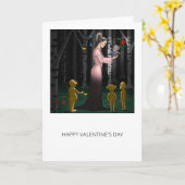 Romantik im Märchenwald Karte (Gelbe Blume)