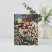 Romantik im Mondschein Postkarte (Stehend Vorderseite)