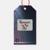 Romantik in der Luft Geschenkanhänger – Gothic & E (Vorderseite)