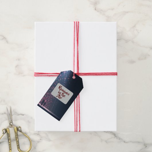 Romantik in der Luft Geschenkanhänger – Gothic & E (Mit Garn)