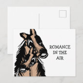 Romantik in der Luft Postkarte (Vorne/Hinten)