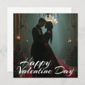 Romantik in der Rose für den Valentinstag (Vorne/Hinten)