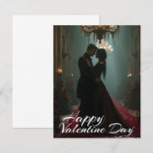 Romantik in der Rose für den Valentinstag (Vorne/Hinten)