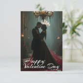 Romantik in der Rose für den Valentinstag (Stehend Vorderseite)