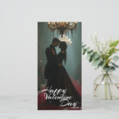 Romantik in der Rose für den Valentinstag (Stehend Vorderseite)