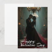 Romantik in der Rose für den Valentinstag (Vorne/Hinten)