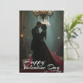 Romantik in der Rose für den Valentinstag (Stehend Vorderseite)