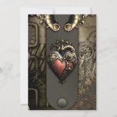 Romantik in Rädern und Röhren das Steampunk-Soul Save The Date (Rückseite)