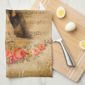 Romantik Küchentuch (Viertel Falte)