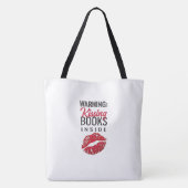 Romantik-Leser-Tote-Bag Tasche (Rückseite)