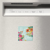 Romantik Luxe X | Lass dein Leben blühen Magnet (In Situ (Geschirrspüler))