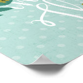 Romantik Luxe XI | In allen Dingen gut sehen Poster (Ecke)