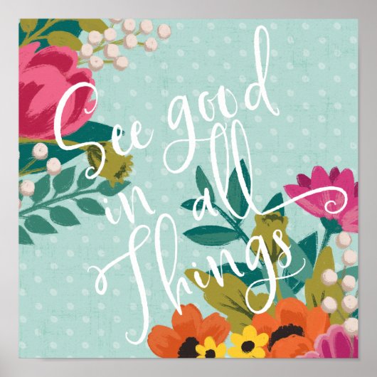 Romantik Luxe XI | In allen Dingen gut sehen Poster (Vorne)