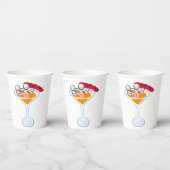 Romantik Martini Pappbecher