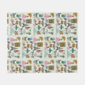 Romantik Paris Fleecedecke (Vorderseite (Horizontal))